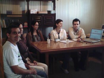 Reunião no Instituto Laços de Solidariedade - Planejamento
