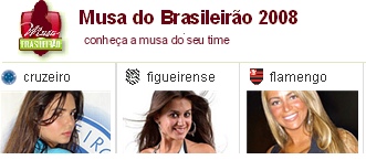 Musas do Brasileirão (Globo.com) da Internet para a TV