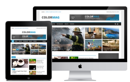 Design Responsivo (ColorMag por ThemeGrill)