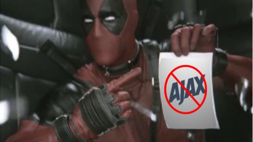 Deadpool não gosta de Ajax e o Google também não (SEO)